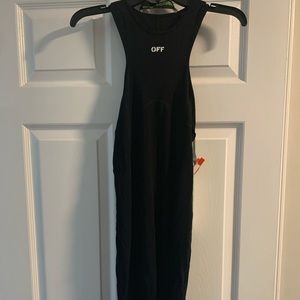 Off White Pencil Dres Size 40